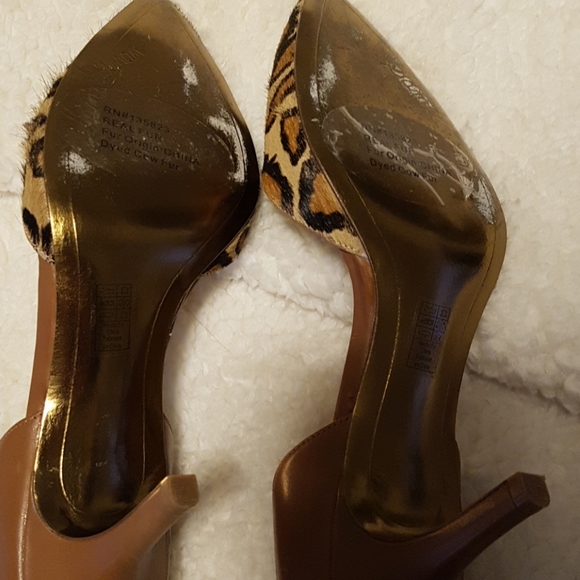 Sam Edelman Leopard Kitten Pumps - Picture 8 of 11